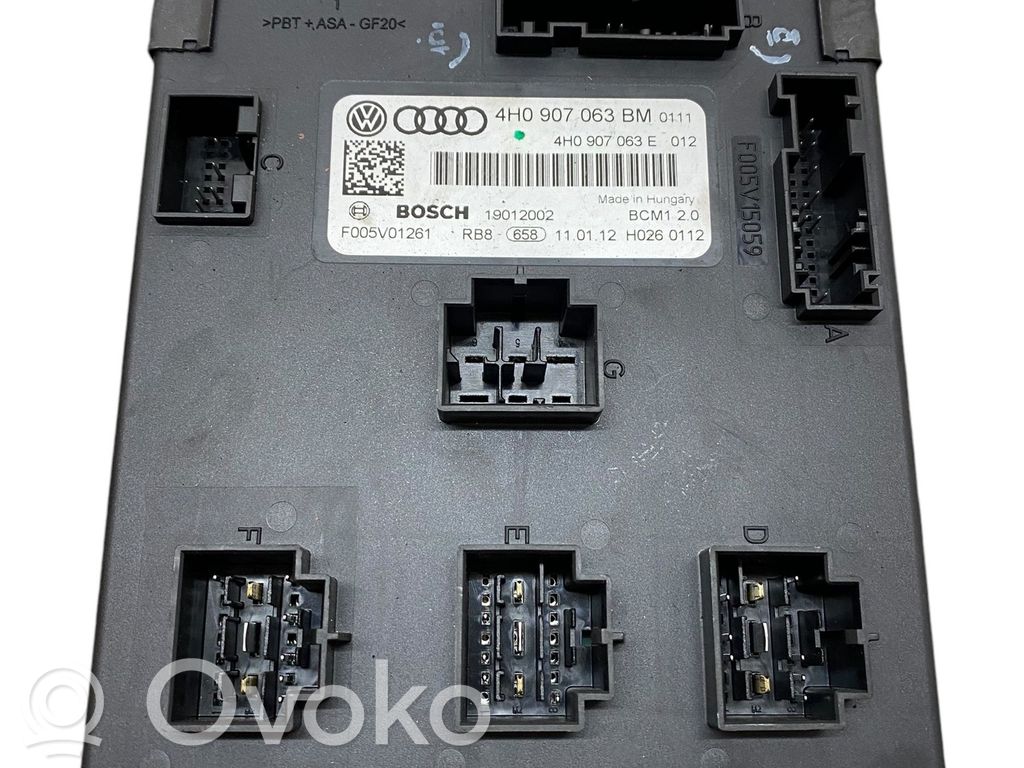 Module confort   4H0907063BM,4H0907063E