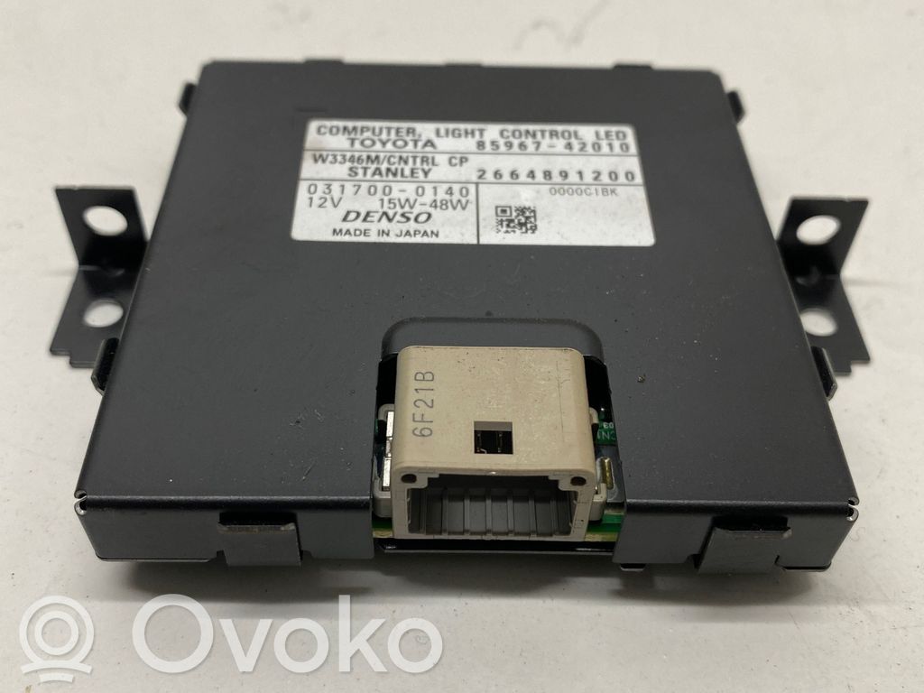 Toyota RAV 4 (XA40) Modulo di controllo ballast LED 