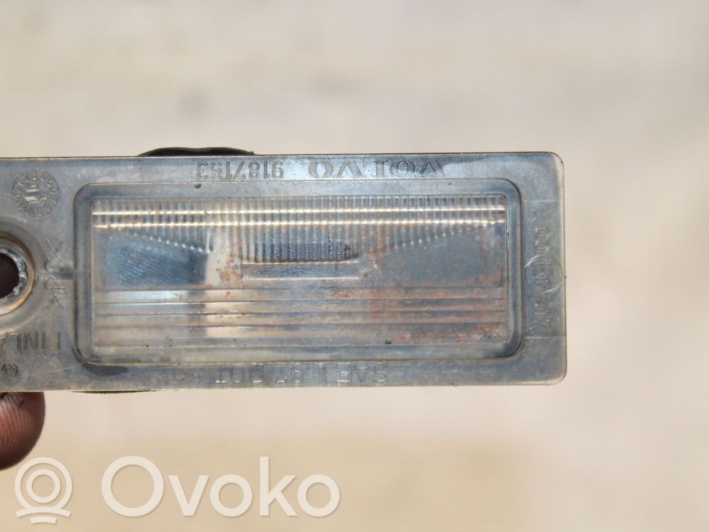 Volvo S60 Numerio apšvietimas 