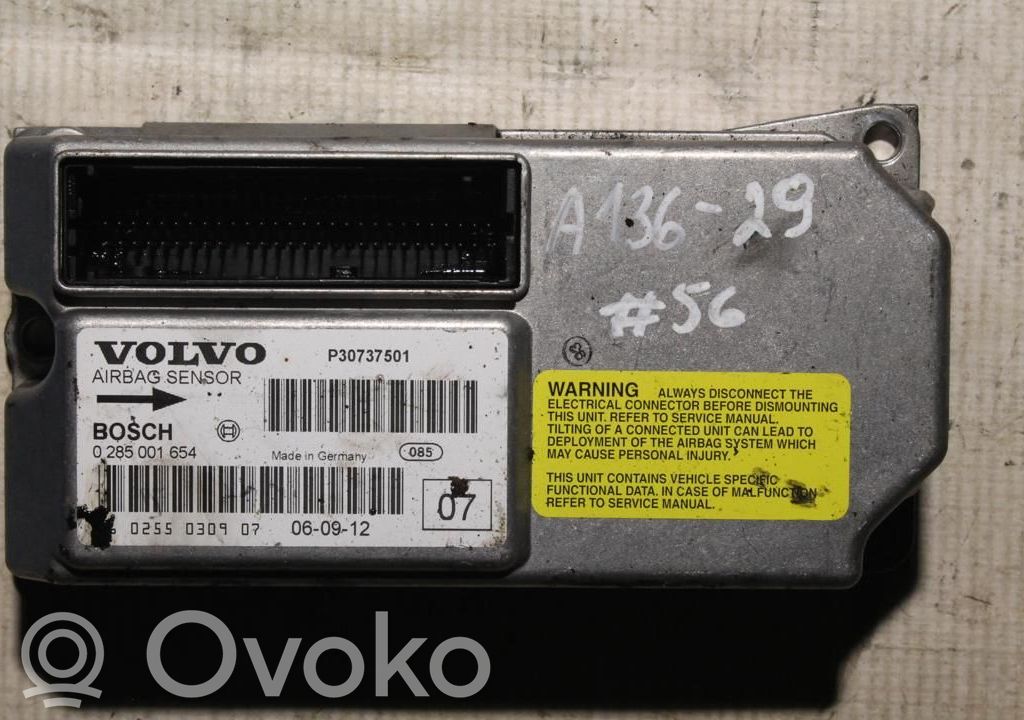 Airbag control unit/module   30737501,A13629