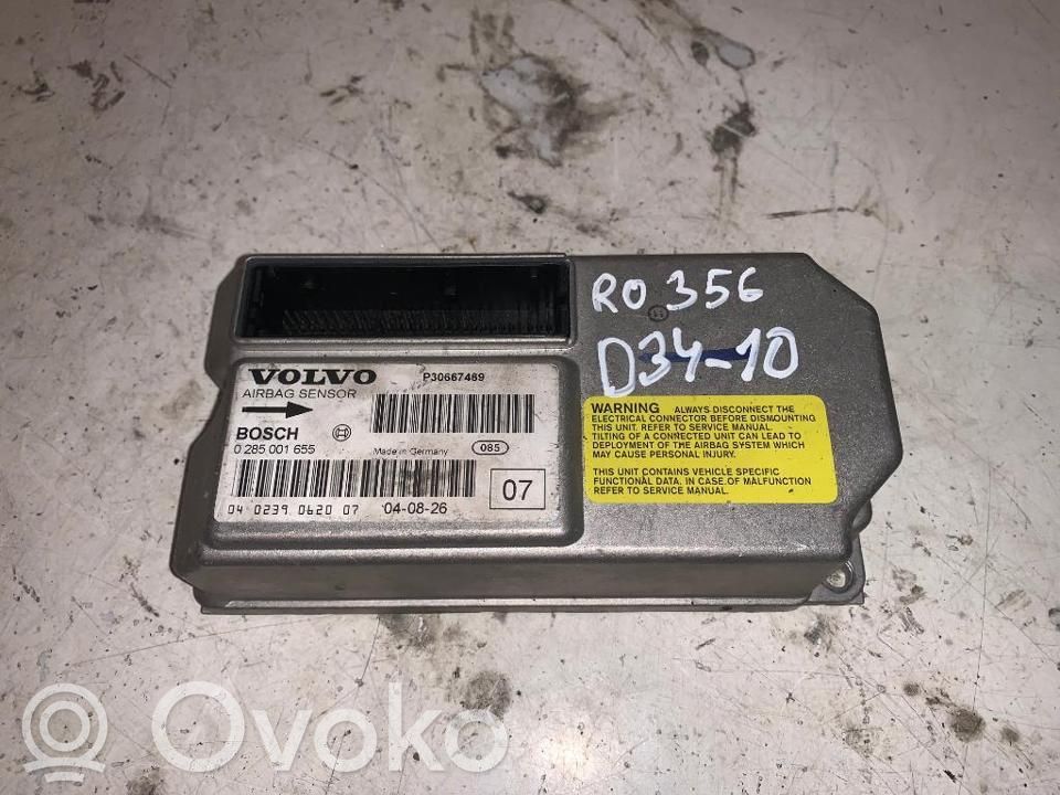 Volvo S60 Airbag control unit/module 