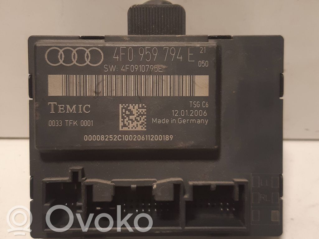 Door control unit/module   4F0959794E,12012006,4F0910795E