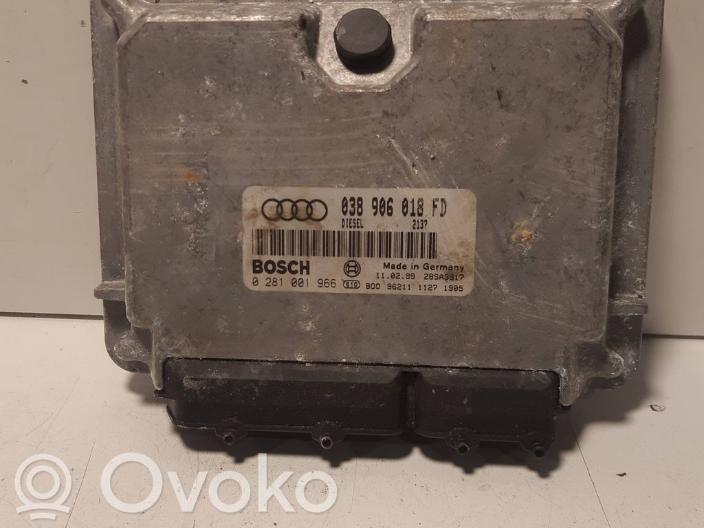 Volkswagen PASSAT B5.5 Engine control unit/module 