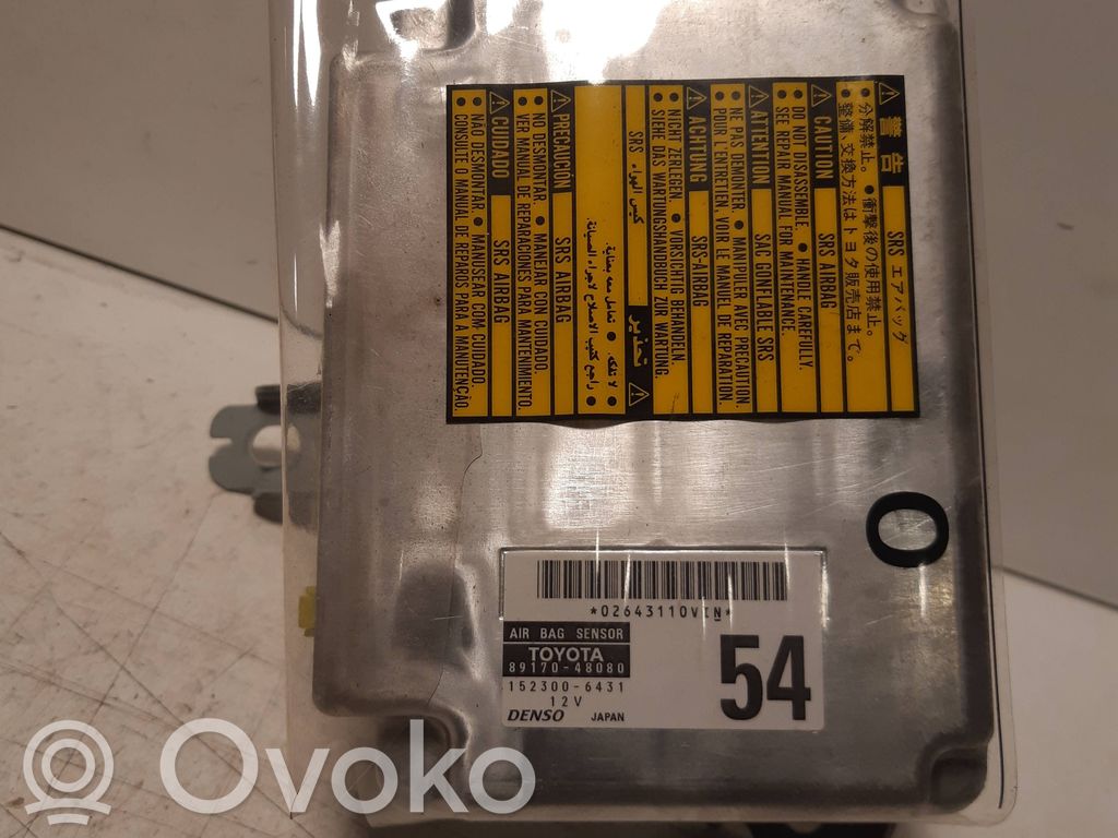 Lexus RX 300 Airbag control unit/module 