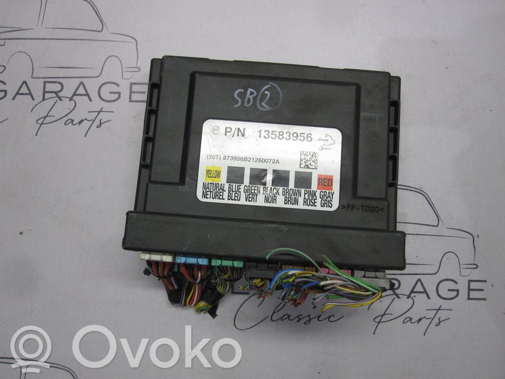 Opel Astra J Comfort/convenience module 