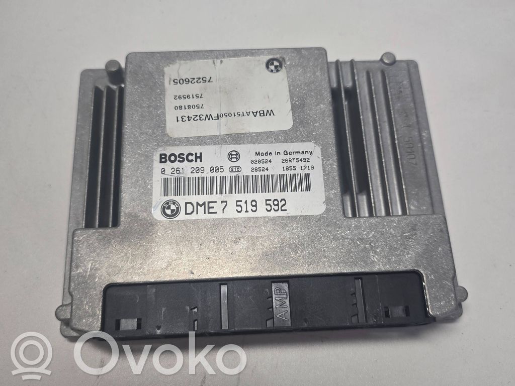BMW 3 E46 Engine control unit/module 