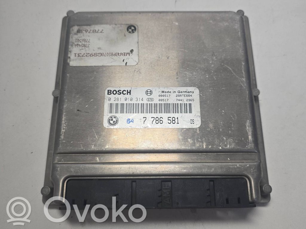 BMW 5 E39 Engine control unit/module 