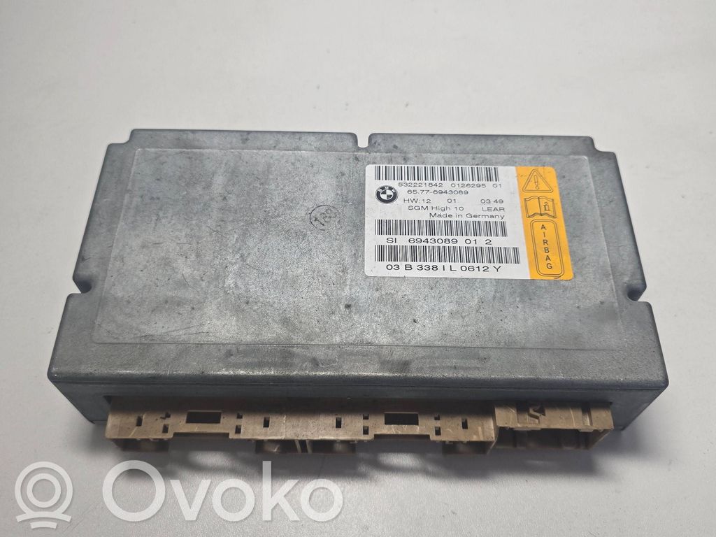 Airbag control unit/module   65776943089