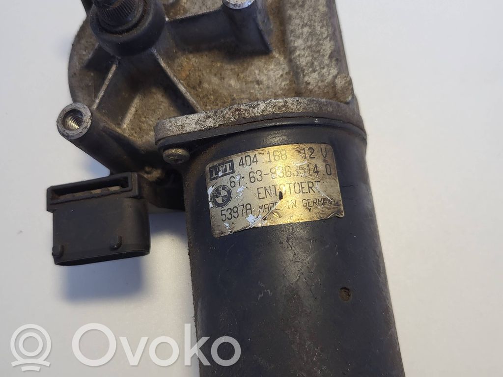 BMW 3 E36 Front wiper linkage and motor 