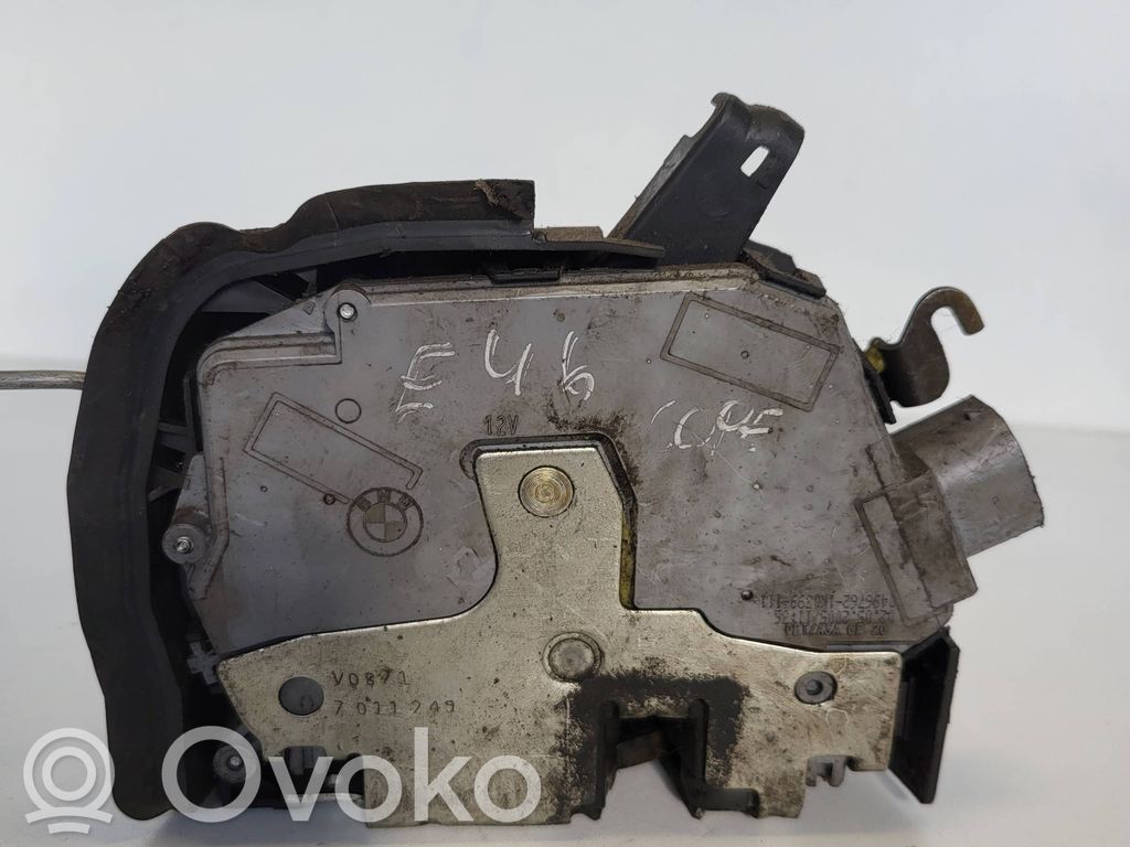 BMW 3 E46 Etuoven lukko 