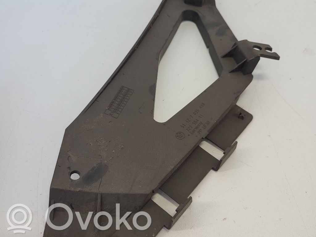 BMW 7 E65 E66 Support de pare-chocs arrière 