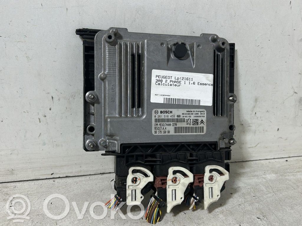 Peugeot 308 Engine control unit/module 