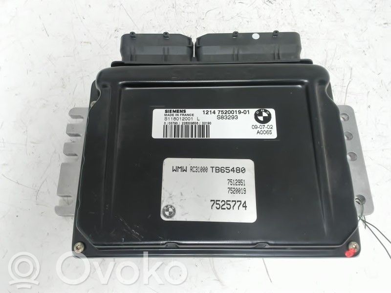 Unidad de control/módulo de la inyección   12147557395,S83293,12147520019