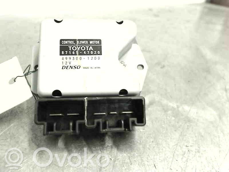 Toyota Prius (NHW20) Motor aerotermă/rezistor ventilator 