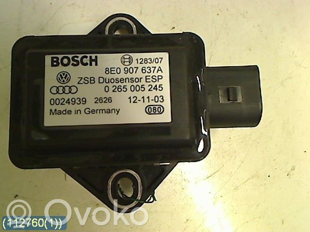 Audi A4 S4 B6 8E 8H Sensore 