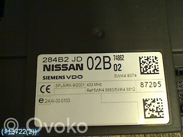 Autres unités de commande / modules   284B2JD02B,5WK49374SIEMENS