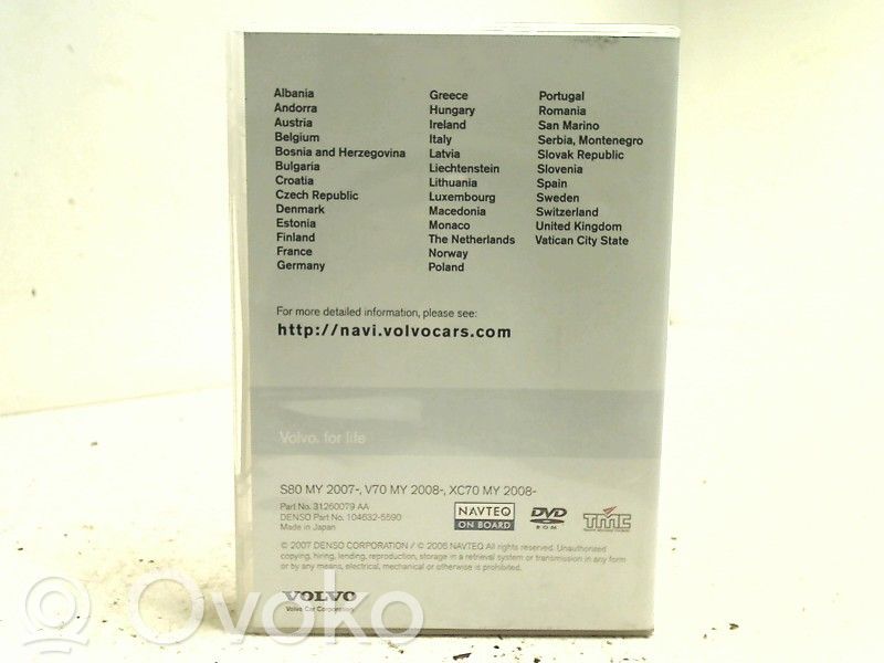 Volvo XC70 CD / DVD Navigation 