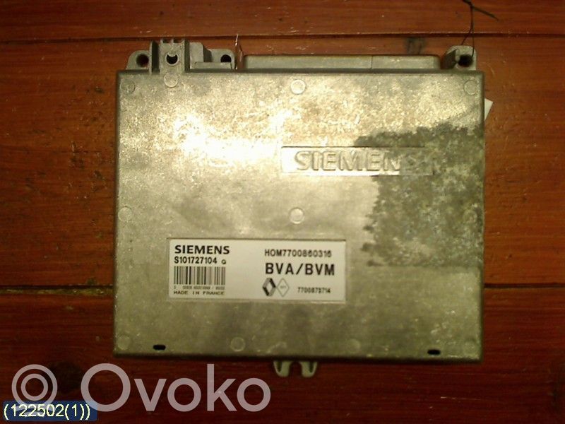 Unité de commande / module d'injection   7700873714,S101727104QSIEMENS