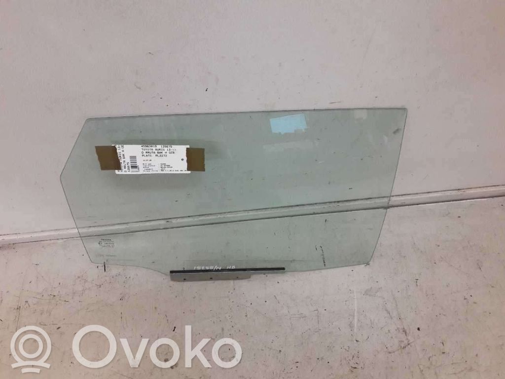 Toyota Auris E180 Luna de la puerta trasera
