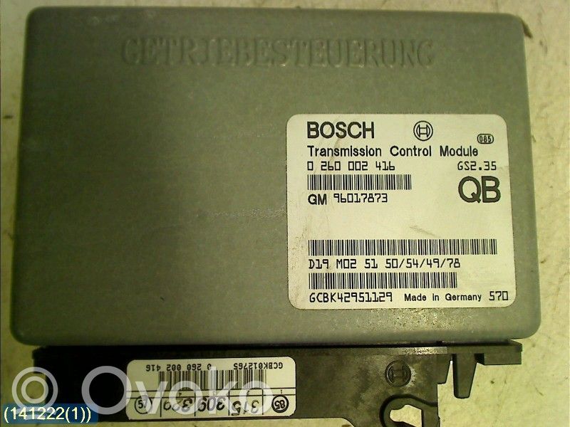 Opel Omega B1 Unitate/modul de control cutie de viteze 