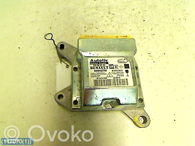 Nissan Primastar Unitate/modul de comandă airbaguri 