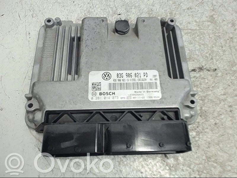 Injection control unit/module   03G906021PD,0281014073BOSCH