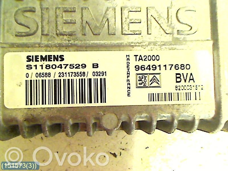 Peugeot 307 Gearbox control unit/module 