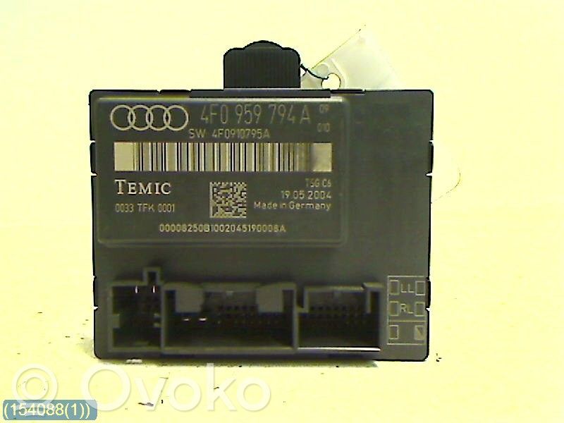 Unité de commande module de porte   4F0959794,0033TFK0001TEMIC,4F0959794A