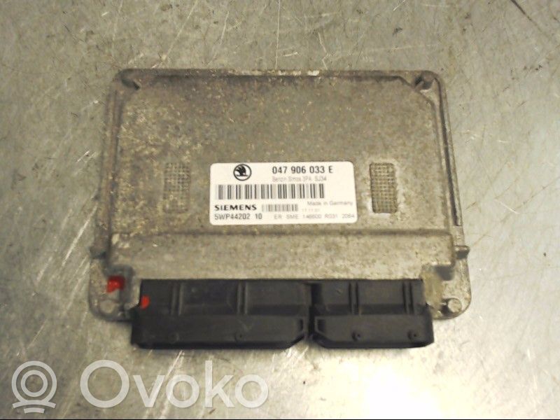 Skoda Fabia Mk1 (6Y) Unidad de control/módulo de la inyección 