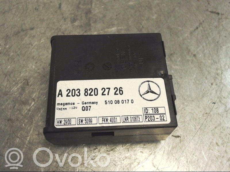 Mercedes-Benz SL R230 Unitate/modul control alarmă 