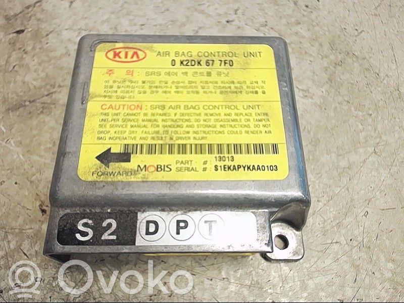 Airbag control unit/module   0K2DK677F0,13013,0K2DK677F0