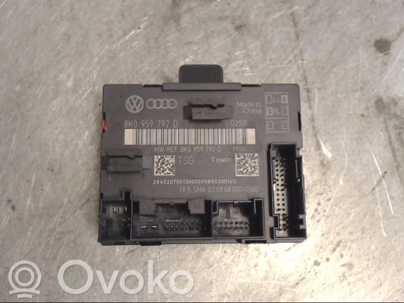 Unidad de control/módulo de la puerta   8K0959792H,TEMIC,8K0959792D