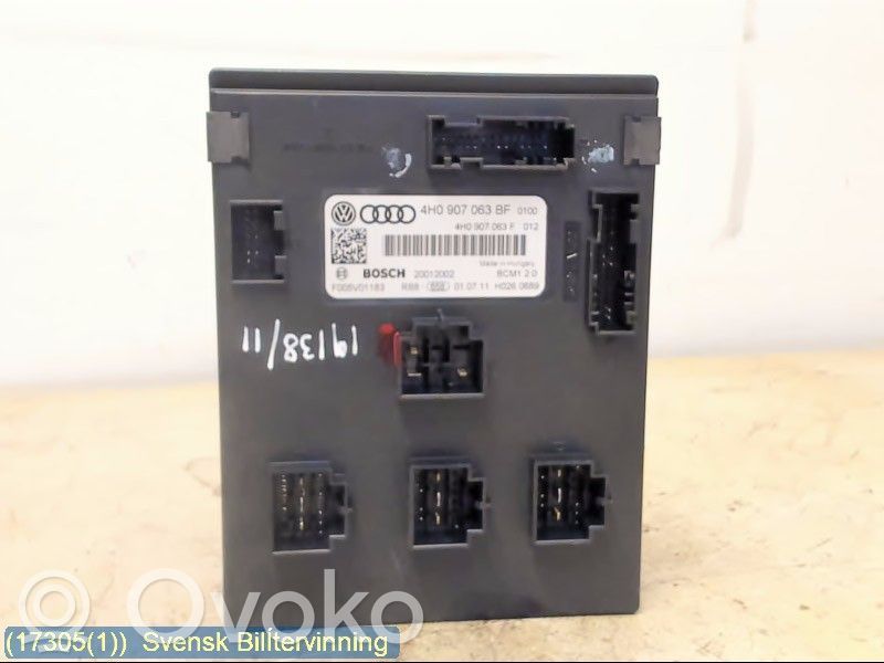 Audi A6 S6 C7 4G Autres unités de commande / modules 