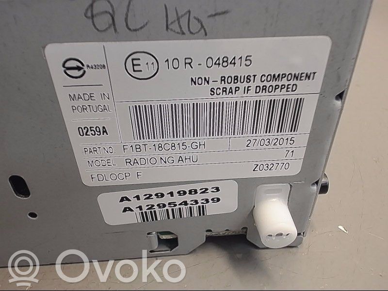 Ford Focus Radio/CD/DVD/GPS head unit 