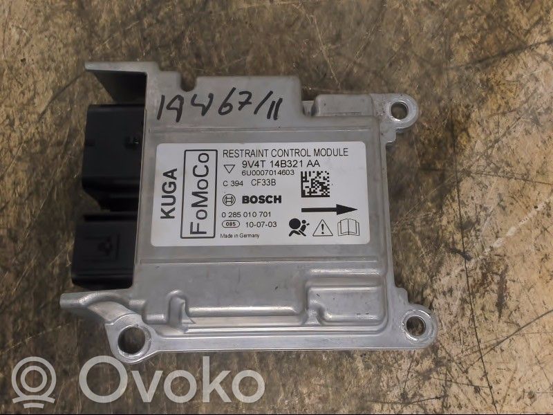 Airbag control unit/module   1667758,285010701,9V4T14B321AA