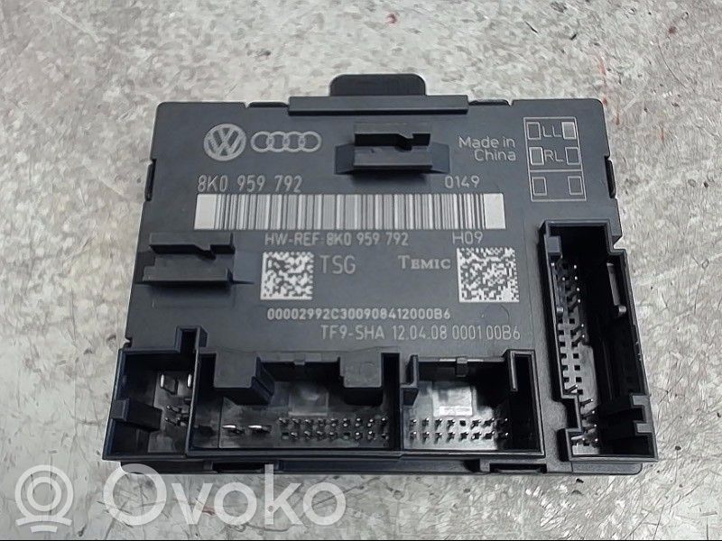 Unidad de control/módulo de la puerta   8K0959792,8K09597928K095979