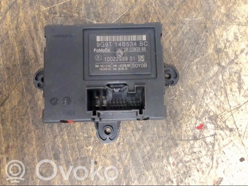 Unidad de control/módulo de la puerta   31318368,10022999,9G9T14B534BC