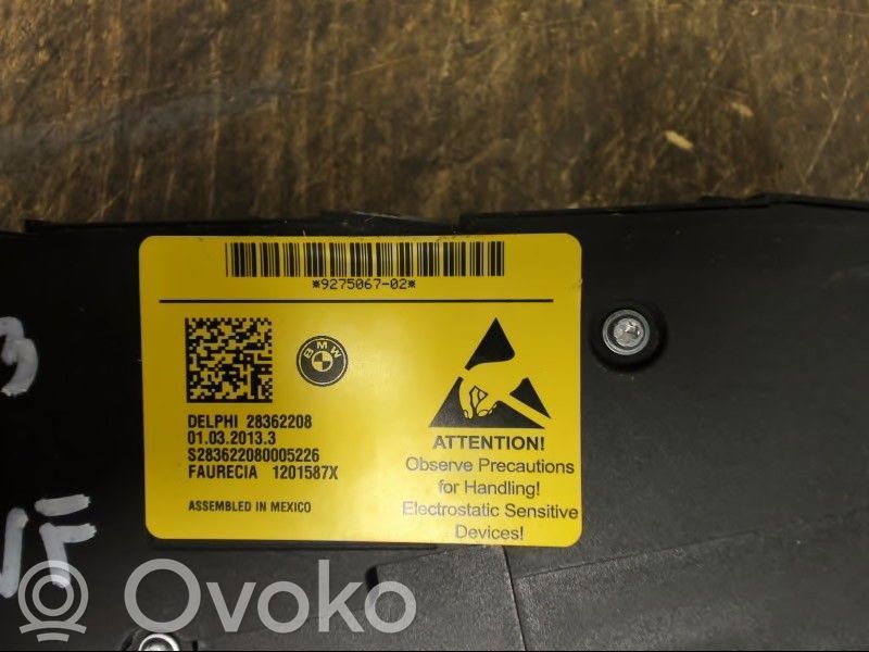 BMW X5 E70 Interruptor de control del asiento 