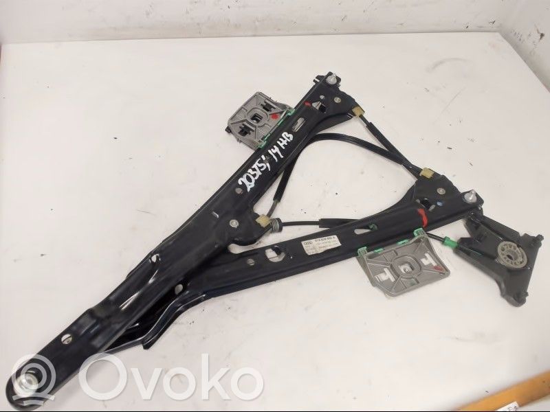Audi A5 8T 8F Mechanizm podnoszenia szyby przedniej bez silnika 