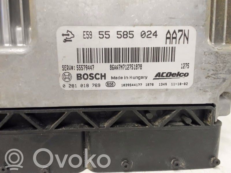 Opel Insignia A Injection control unit/module 