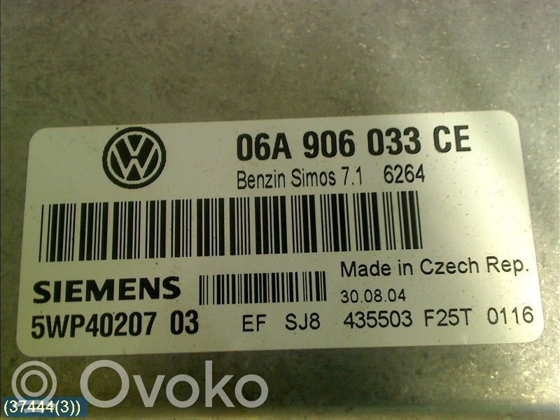 Volkswagen Caddy Injection control unit/module 