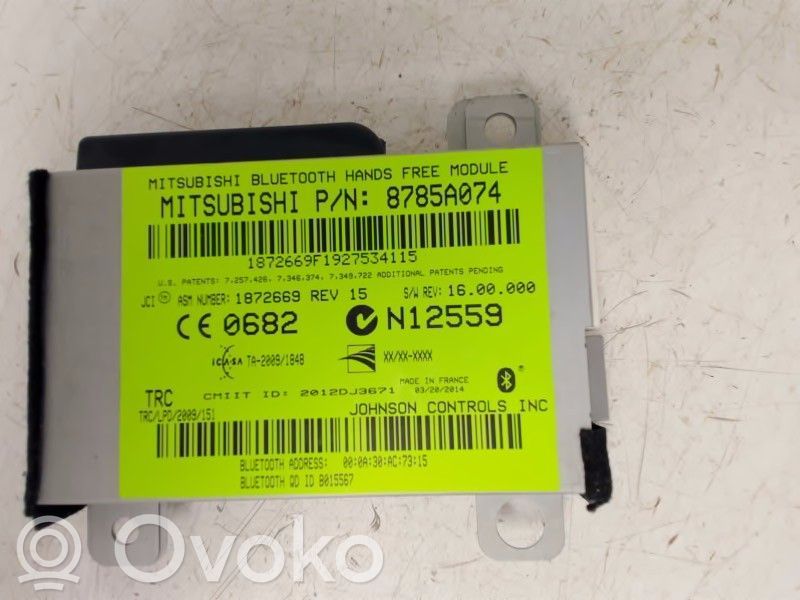 Unité de commande, module téléphone   8785A074,8785A074