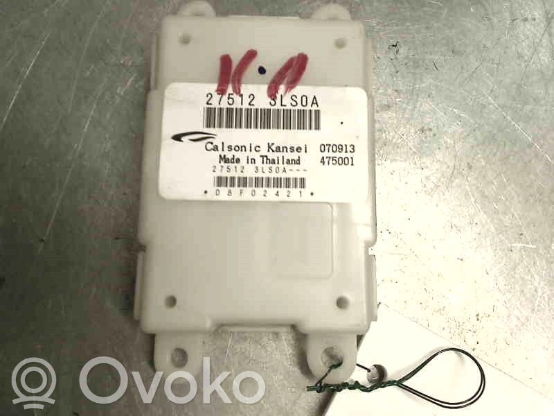 Nissan NV200 Air conditioning/heating control unit 