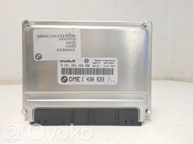 BMW 3 E46 Injection control unit/module 