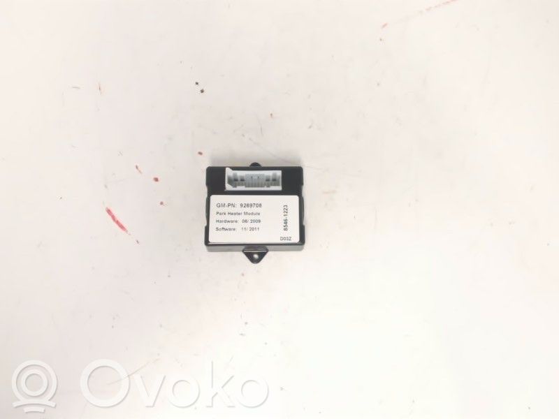 Opel Insignia A Auxiliary heating control unit/module 
