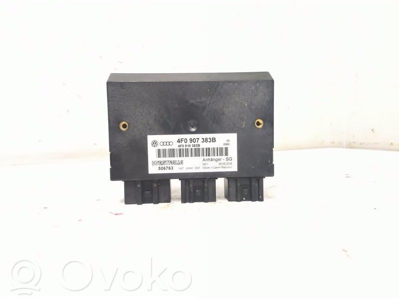 Audi A6 S6 C6 4F Centralina/modulo rimorchio barra di traino 