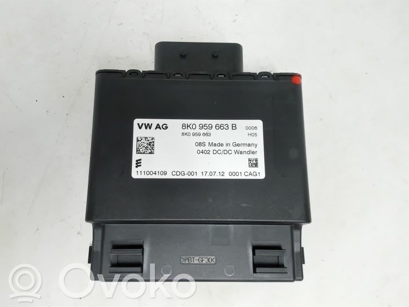 Sonstige Steuergeräte / Module   8K0959663F,111004109,8K0959663B