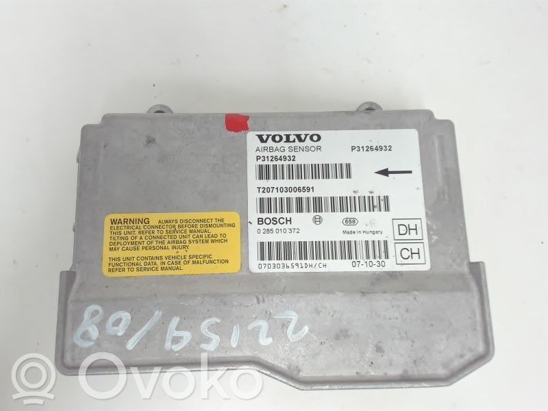 Airbag control unit/module   31295676,285010372,31264392