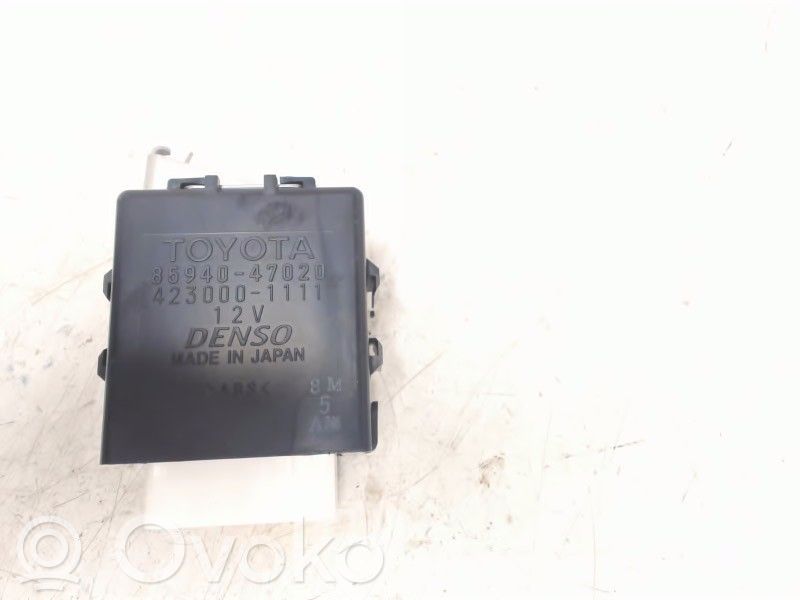 Toyota Prius (XW30) Relè tergicristallo 