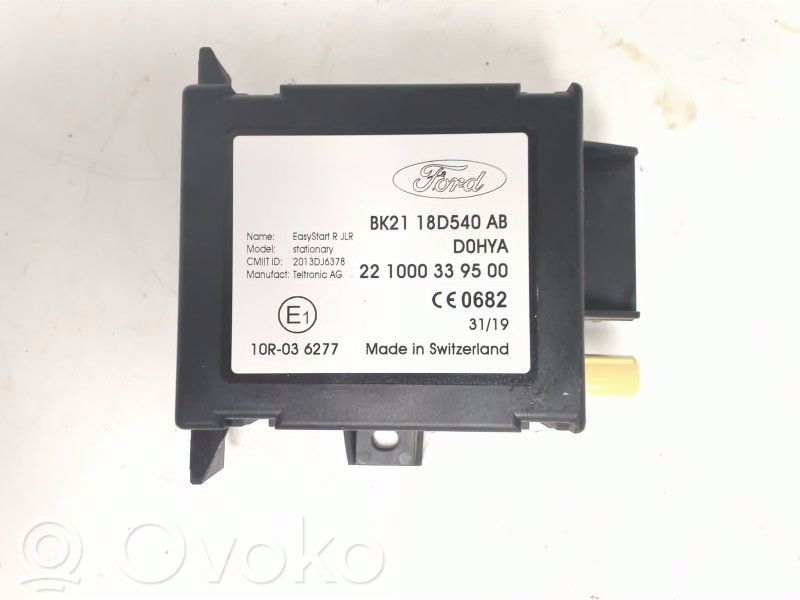 Ford Transit Custom Auxiliary heating control unit/module 